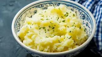 Mashed Potato Absorbs Ghee and Milk in This Sawan Dessert