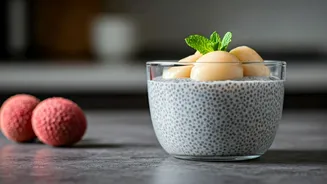 Why Mumbai Creators Master The Litchi Chia Pudding