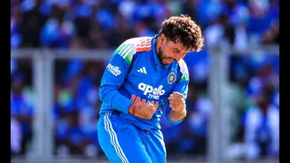 Feels awkward to receive the Man of the Match award, seeing the way Virat bhai batted: Kuldeep Yadav