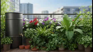Keep Balcony Plants Flourishing With Better Rainwater Management