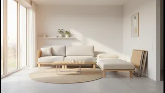 Small Flats Need Furniture That Looks Gentle And Moves Easily