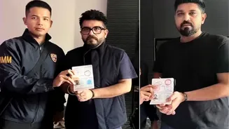 Goa Nightclub Owners Saurabh and Gaurav Luthra Brought To Delhi - Exclusive Visuals From Inside IndiGo Flight