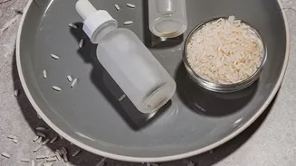 Fermented rice water elixirs become popular wellness trends for hair and gut care