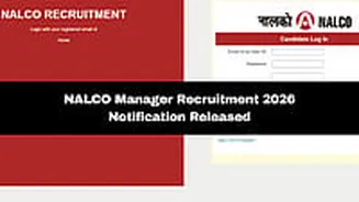 NALCO Manager Recruitment 2026: Notification For 48 Posts Released At nalcoindia.com; Check Salary Structure & Application Fees, Direct Link To App...