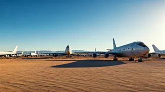 Desert Giants: Unveiling the Secrets of Aircraft Boneyards and Their Purpose