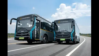 EKA Mobility, Chartered Speed to deploy 1,750 e-buses in Bengaluru under PM E-Drive