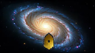 Cosmic Wonders: Hubble and Webb Telescopes Unveil Galactic Mysteries