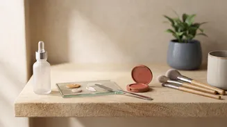 Facial Layering: Uses Thin Makeup Layers To Build A More Blended Finish While Starts With Skin Prep Before Foundation, Concealer And colour