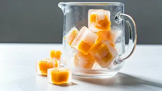This Viral Mango Coconut Ice Cube Hack Is Pure Genius
