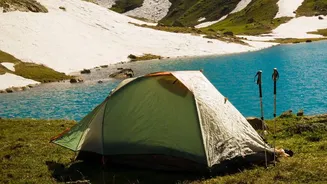 Top Scenic Glades In Indian Himalayas Perfect For Wilderness Snow Camping