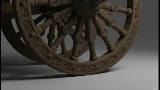 How traditional physics masters weight distribution in Puri Rath Yatra wooden chariots
