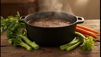How Modern Cafés Use Upcycled Vegetable Stalks To Create Rich Sustainable Soup Bases