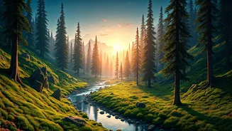 Green Landscapes Are The New Gentle Travel Flex