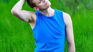 Chair yoga to relieve neck and back pain