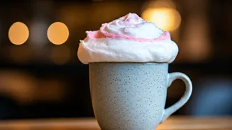 Cotton-Candy Foam Makes Coffee Feel Like Dessert