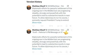 Shehbaz Sharif's X faux pas: Was Pakistan PM's message on diplomacy scripted?