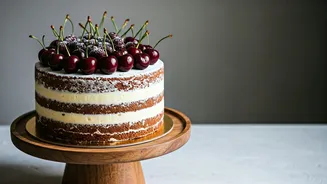 The Gorgeous Cherry Fruit Cake Trend Taking Over India