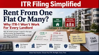 ITR Filing Simplified: Rent From One Flat Or Many? Why ITR-1 Won't Work For Every Landlord