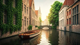 Prajakta Koli's Fairytale Escape: Discovering the Magic of Bruges, Belgium