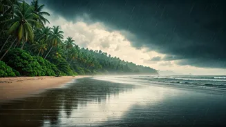 Empty Beaches Make Monsoon Goa Feel Private