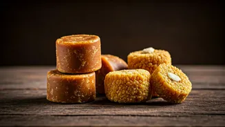 Traditional Indian Sweet Shops Switch To Organic Palm Jaggery Sandesh