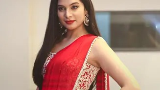 Why Red Lipstick Continues To Work With Both Sarees And Contemporary Festive Looks