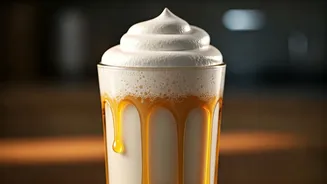 Ditch Processed Sugar, Try Liquid Jaggery Milk Foam Today