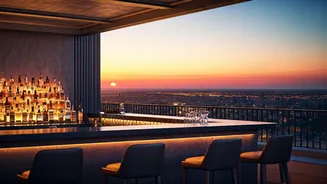 190 AMSL Rooftop Bar: Ascend to Elevated Experiences at Novotel Mumbai Airport