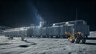 NASA's Expansive Artemis Moon Base: Rovers, Drones, and Permanent Lunar Presence Planned