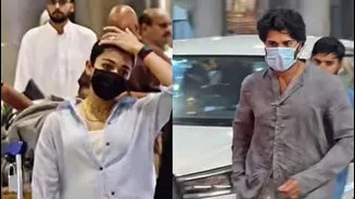 Rashmika-Vijay back from honeymoon; his wedding ring shines bright