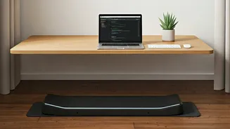 Indian Techies Use Under Desk Walking Pads To Build Stamina