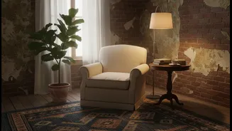 A Chair, Light And Surface Can Transform A Forgotten Corner