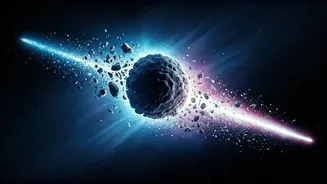 Hubble's Accidental Comet Smash: Witnessing a Celestial Body Fracture in Real-Time