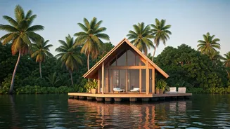 Newlyweds Swap Mainstream Resorts For Luxury Floating Cottages In Backwaters