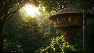 Book Eco Friendly Bamboo Treehouses In Deep Valleys Of Wayanad