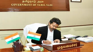 5 Actions of Tamil Nadu CM Vijay on Day 1 in Office