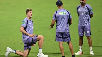 IPL 2026: KKR's Cameron Green spotted bowling at nets