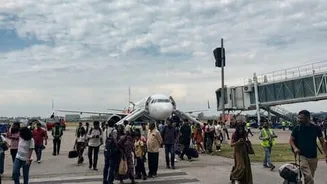 IndiGo flight evacuated at Chandigarh after passenger power bank fire