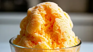 Ditch Regular Sweets For Frozen Mango Scraping Fruit Snow Daily