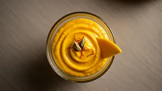 Whip Up This Dairy-Free Saffron Mango Puree Delight Tonight