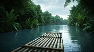 Bamboo Rafting Could Be Your Best Monsoon Escape