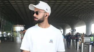 WATCH: Virat Kohli lands in India ahead of West Indies ODI series