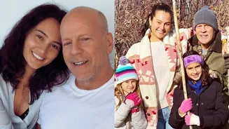 Esposa de Bruce Willis revela como as filhas pequenas lidam com doença sem cura do pai