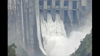 India Opens Baglihar Dam Gates As Chenab Swells Amid Heavy Rain, Reiterates Stand On Indus Treaty
