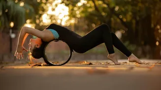 Yoga wheel: How this prop can improve your flexibility