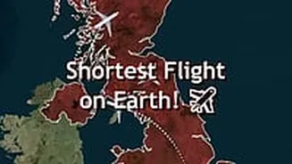 World's Shortest Duration Flight: Passengers Take Less Than 1 Minute To Travel Between These Scottish Islands