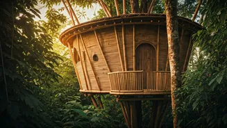 Wayanad's Eco Certified Bamboo Treehouses Experience Massive Influx Bookings