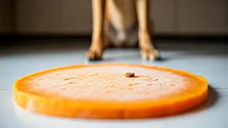 Help Energetic Dogs Relax Indoors With Frozen Pumpkin Mats