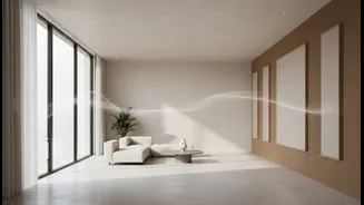 Air, Light And Sound Are Becoming Core Interior Materials
