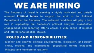 Israeli Embassy's 6-Month Internship Offer In India Sparks Outrage Over THIS One Detail
